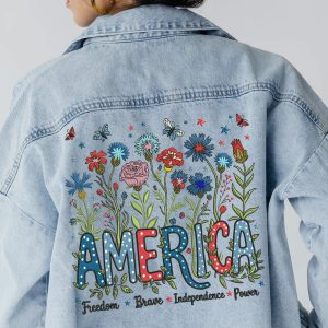 Floral America 4th of July - Image 5