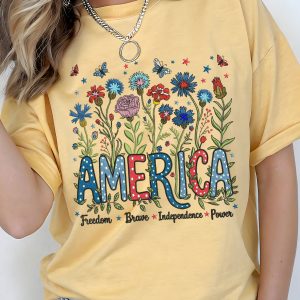 Floral America 4th of July - Image 6