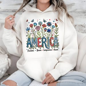 Floral America 4th of July - Image 8