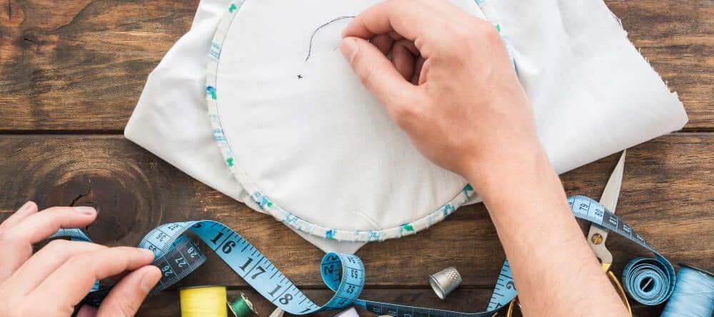 Minor Embroidery Damage at Home