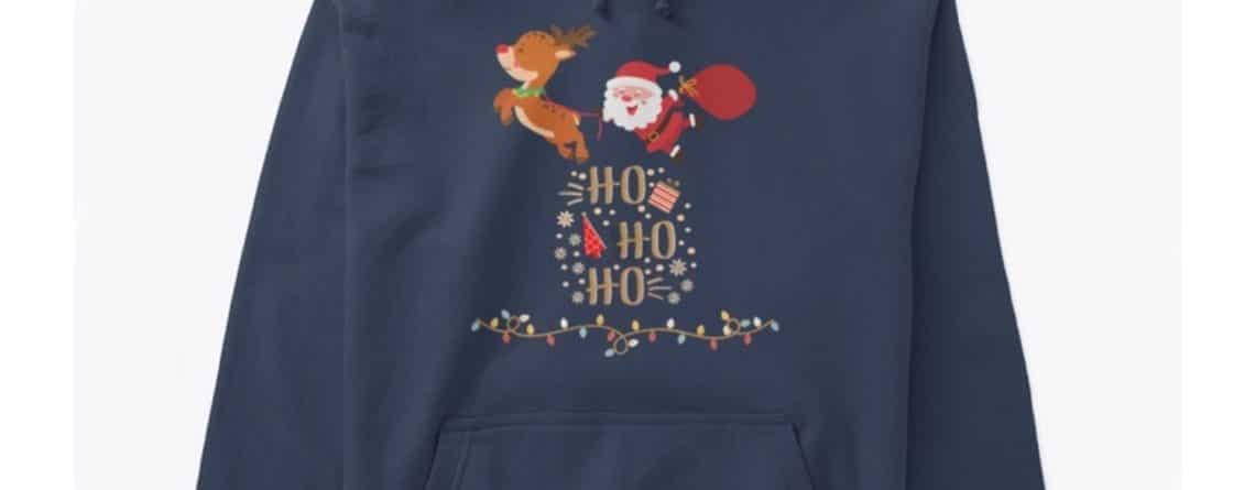 Custom Embroidered Hoodies for Christmas Gifts