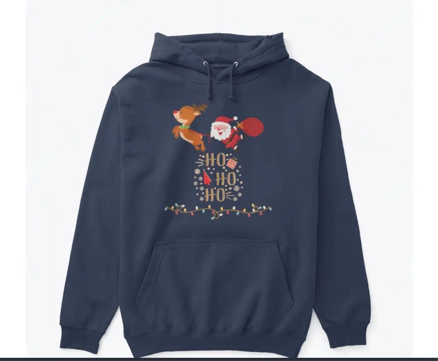 Custom Embroidered Hoodies for Christmas Gifts